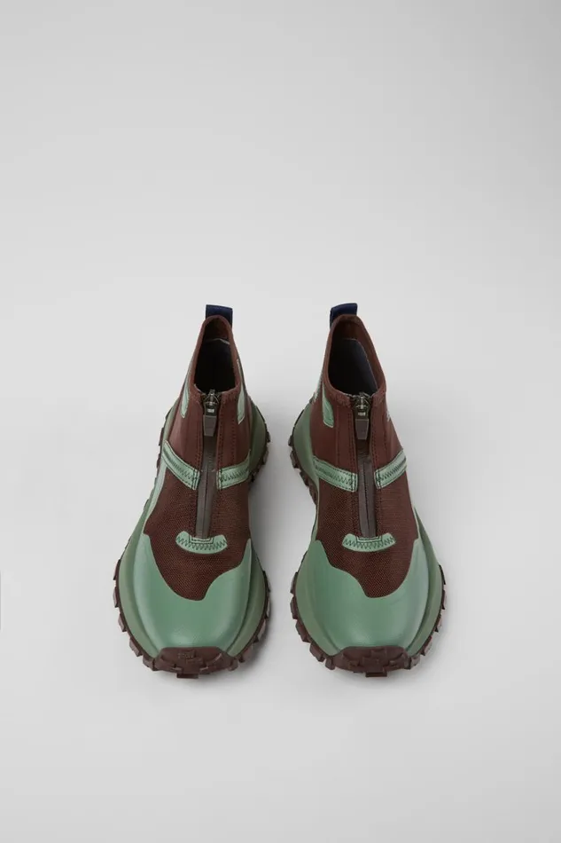 Women Camper Sneakers Drift Trail VIBRAM Multicolored Recycled PET Ankle Boots Women Camper Sneakers Drift Trail VIBRAM Multicolored Recycled PET Ankle Boots
