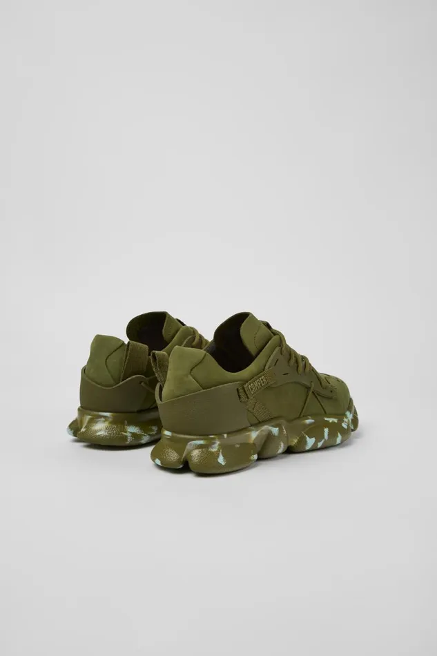 Women Camper Sneakers Karst Green NubuckTextile Sneaker Women Camper Sneakers Karst Green NubuckTextile Sneaker