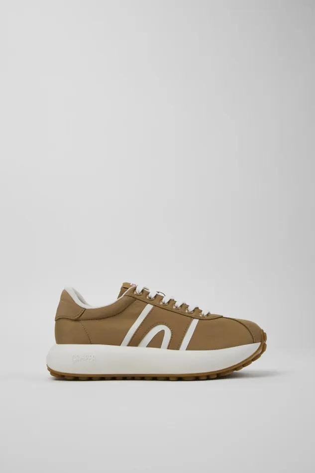 Women Camper Sneakers Pelotas Athens Brown Textile Sneaker Women Camper Sneakers Pelotas Athens Brown Textile Sneaker