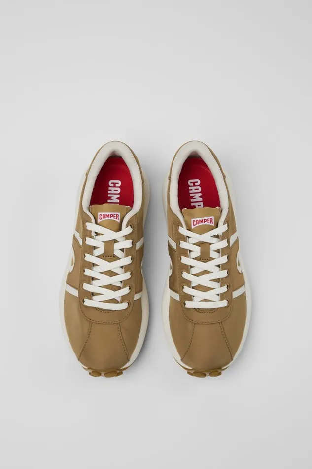 Women Camper Sneakers Pelotas Athens Brown Textile Sneaker Women Camper Sneakers Pelotas Athens Brown Textile Sneaker