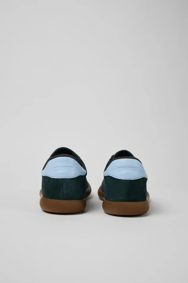 Women Camper Sneakers Pelotas Soller Green NubuckLeather Sneaker Women Camper Sneakers Pelotas Soller Green NubuckLeather Sneaker