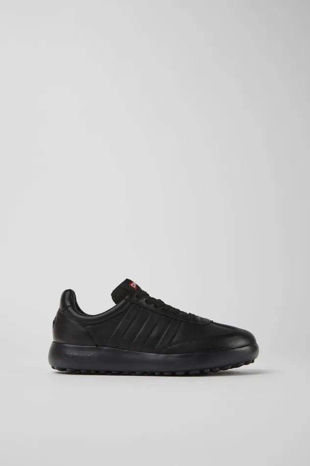Women Camper Sneakers Pelotas XLite Black Leather And Textile Sneakers Women Camper Sneakers Pelotas XLite Black Leather And Textile Sneakers