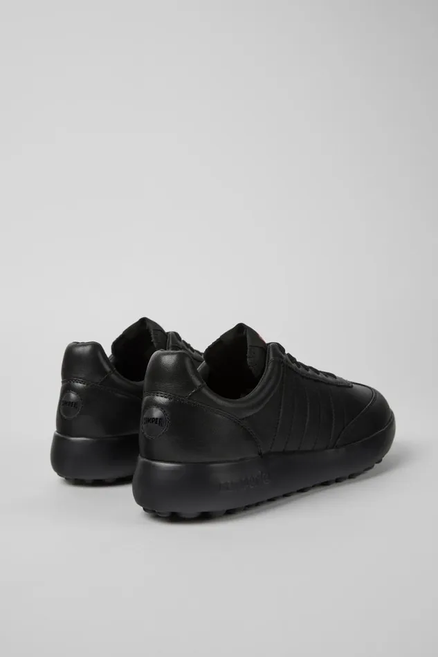 Women Camper Sneakers Pelotas XLite Black Leather And Textile Sneakers Women Camper Sneakers Pelotas XLite Black Leather And Textile Sneakers