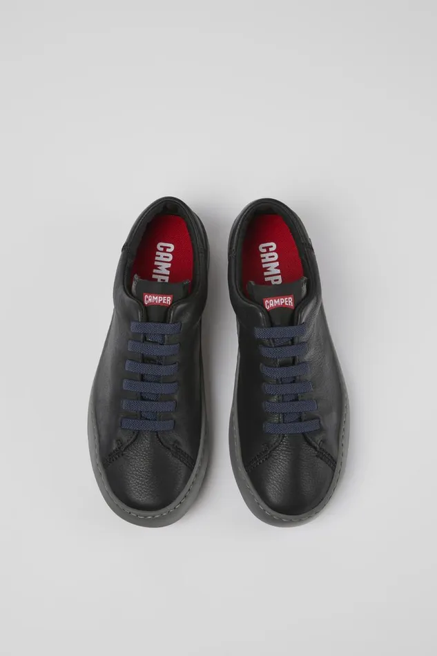 Women Camper Sneakers Peu Touring Black Leather Sneakers Women Camper Sneakers Peu Touring Black Leather Sneakers