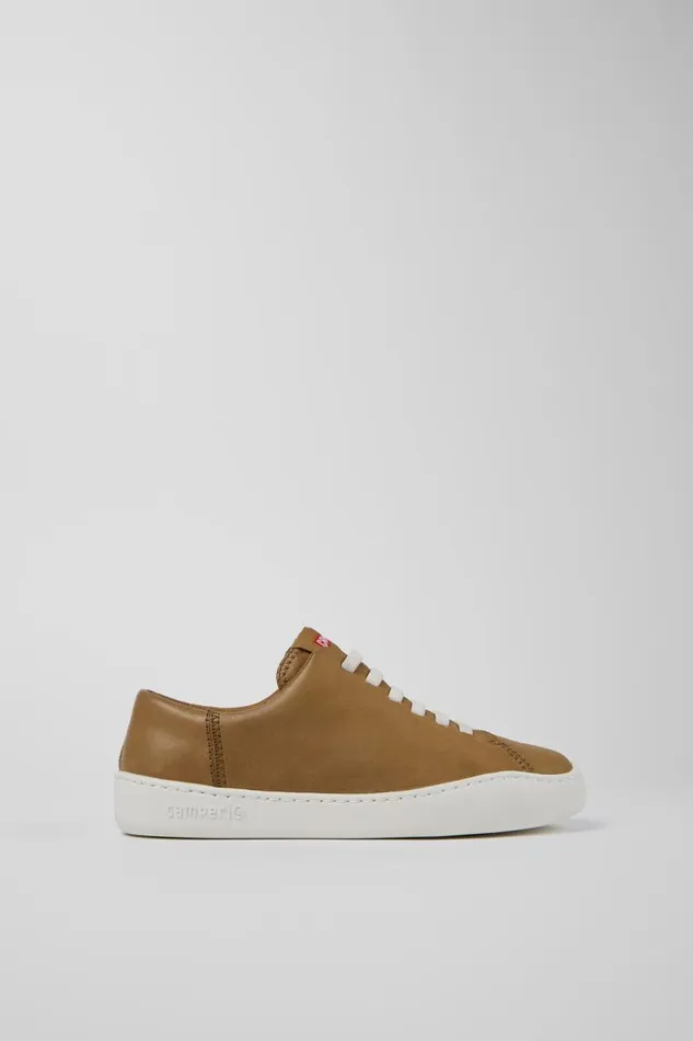 Women Camper Sneakers Peu Touring Brown Leather Sneaker Women Camper Sneakers Peu Touring Brown Leather Sneaker