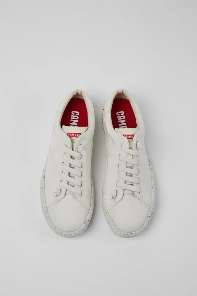 Women Camper Sneakers Peu Touring White Textile Sneaker Women Camper Sneakers Peu Touring White Textile Sneaker