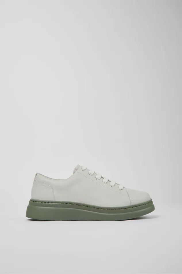 Women Camper Sneakers Runner Up White Nondyed Leather Sneakers Women Camper Sneakers Runner Up White Nondyed Leather Sneakers