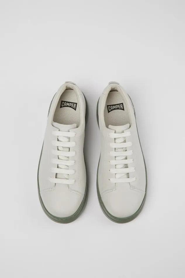 Women Camper Sneakers Runner Up White Nondyed Leather Sneakers Women Camper Sneakers Runner Up White Nondyed Leather Sneakers
