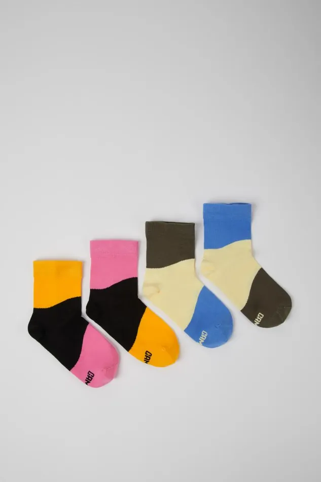 Women Camper Socks Odd Socks Pack Two Pair Pack Of Multicolored Socks Women Camper Socks Odd Socks Pack Two Pair Pack Of Multicolored Socks