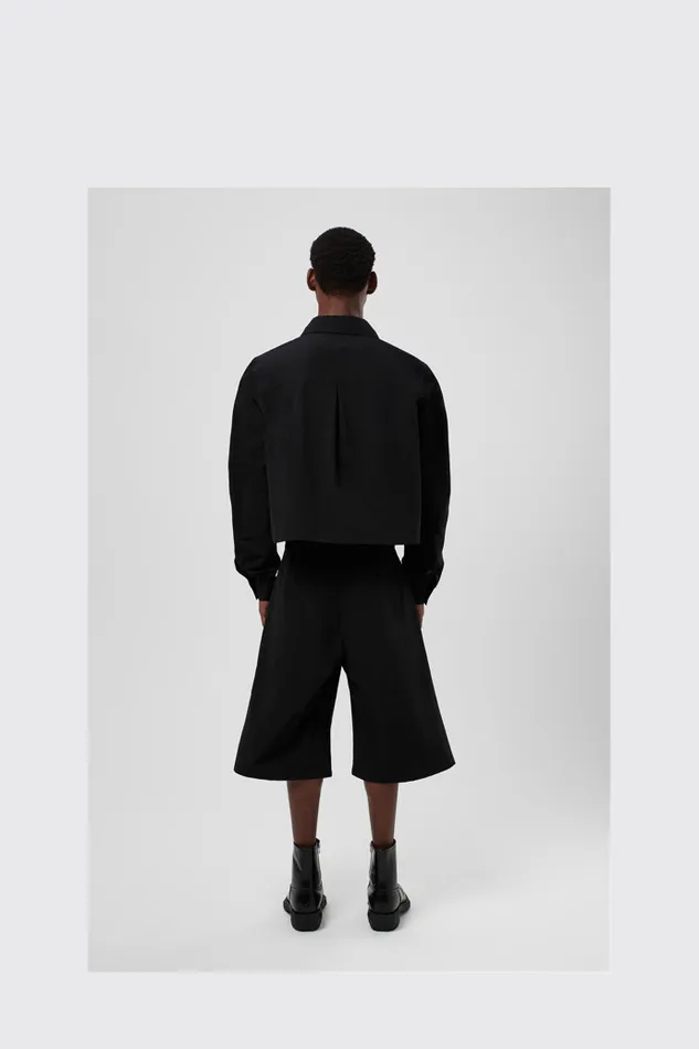 Women Camper TrousersandShorts Tech Shorts Black CottonNylon Shorts Women Camper TrousersandShorts Tech Shorts Black CottonNylon Shorts