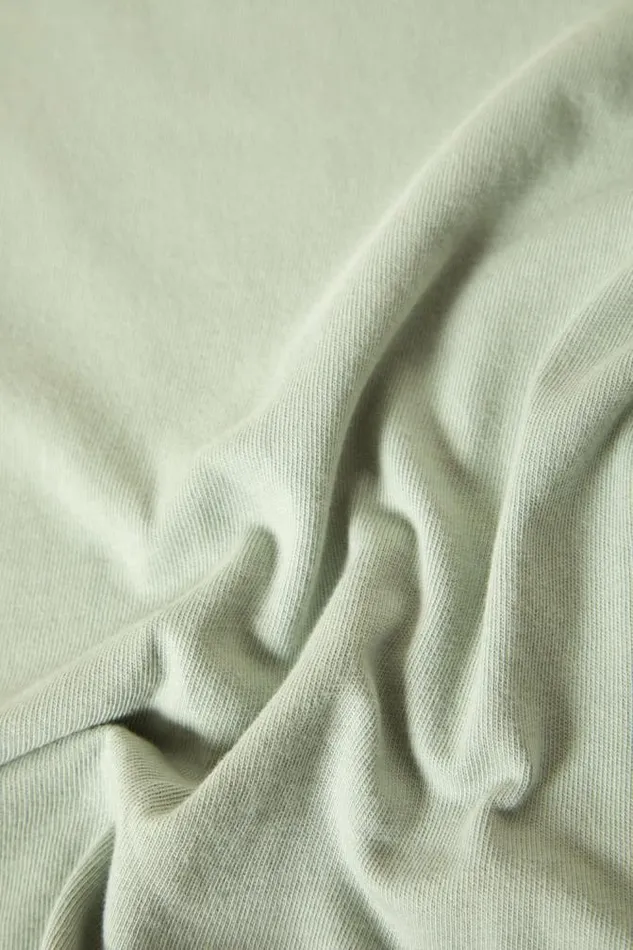 Women Carefree Organic Garment Dyed Muscle Tank Sage Green Brixton Tops