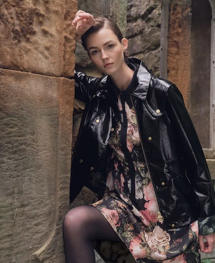 Women Casual Jackets Barbour X House Of Hackney Casterton Casual Jacket Blackmidnight Women Casual Jackets Barbour X House Of Hackney Casterton Casual Jacket Blackmidnight