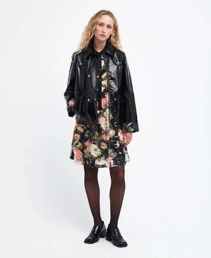 Women Casual Jackets Barbour X House Of Hackney Casterton Casual Jacket Blackmidnight Women Casual Jackets Barbour X House Of Hackney Casterton Casual Jacket Blackmidnight