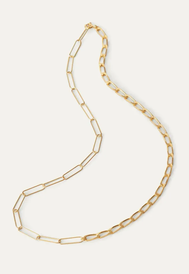 Women Chain Necklace Gold Poetry Fashion Jewellery