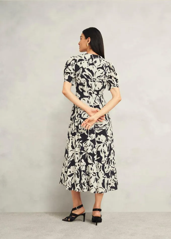 Women Chiltern Dress Black Cream Hobbs Dresses and Jumpsuits