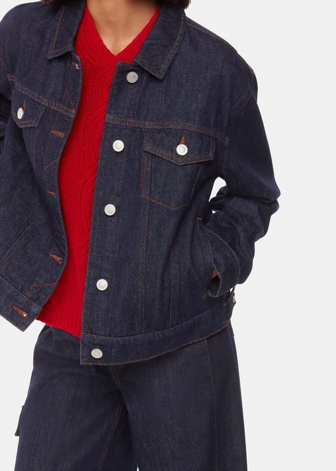 Women Coats and Jackets Whistles Sophia Denim Jacket