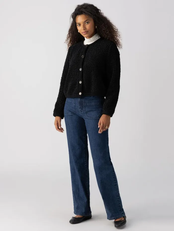 Women Cozy Cardigan Black Sanctuary Clothing Jackets and Outerwear Women Cozy Cardigan Black Sanctuary Clothing Jackets and Outerwear