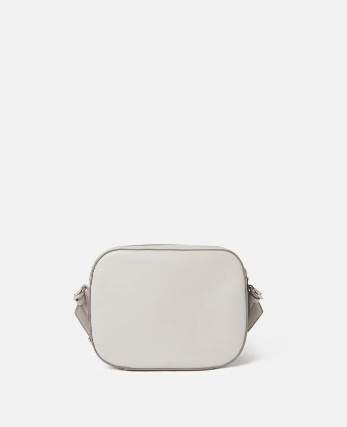 Women Crossbody Bags Stella McCartney Logo Crossbody Camera Bag Fog Grey