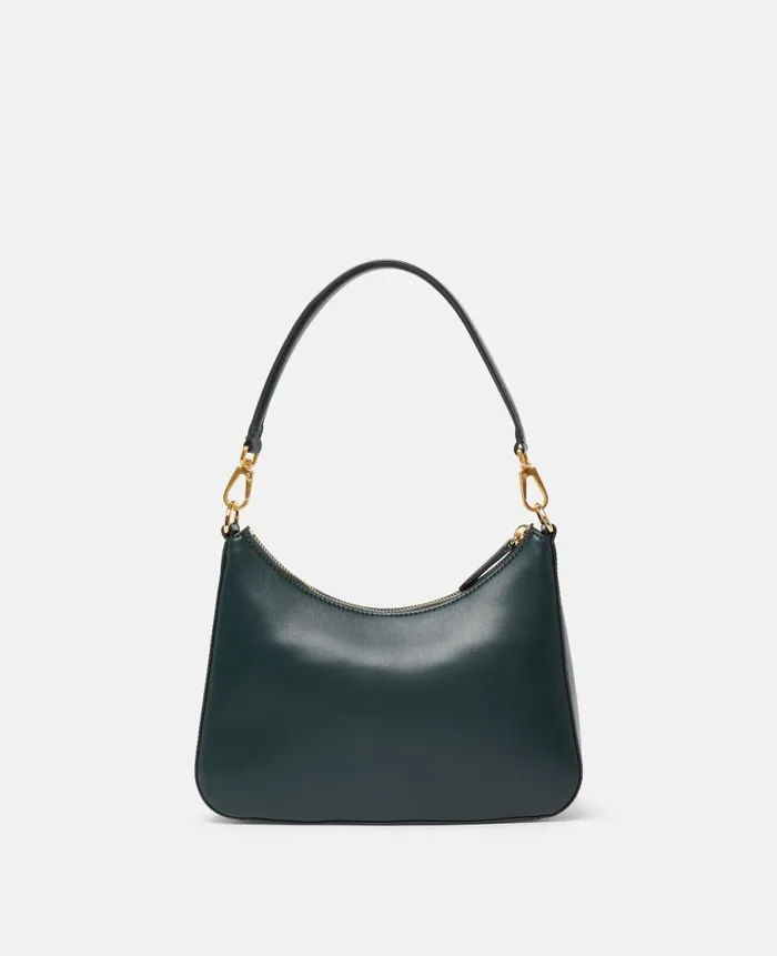 Women Crossbody Bags Stella McCartney Logo Crossbody Shoulder Bag Pine Green