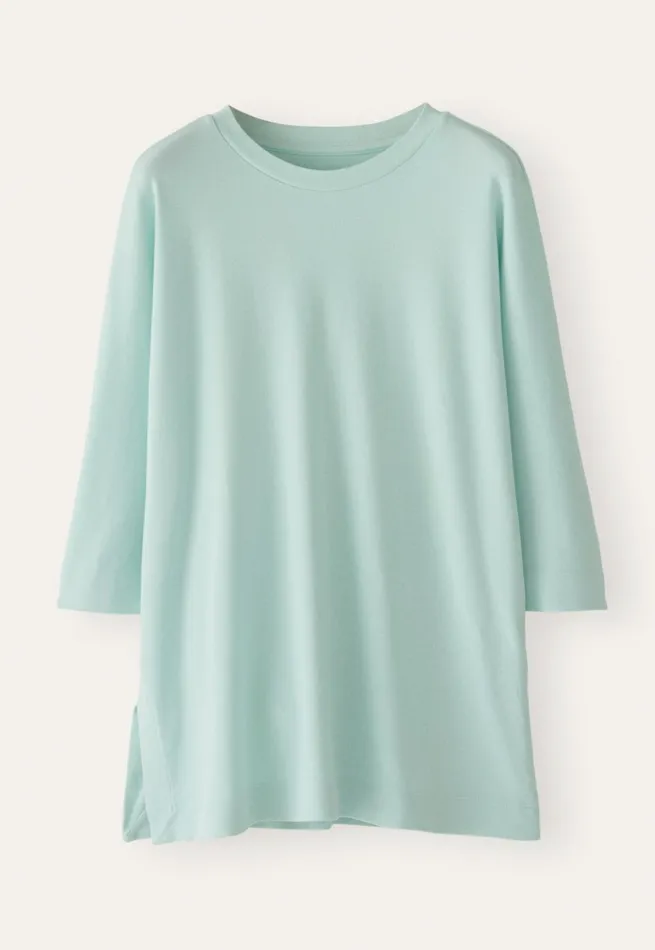 Women Dolmansleeve Top Soft Mint Poetry Fashion TShirt and Tops