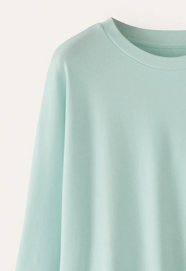 Women Dolmansleeve Top Soft Mint Poetry Fashion TShirt and Tops