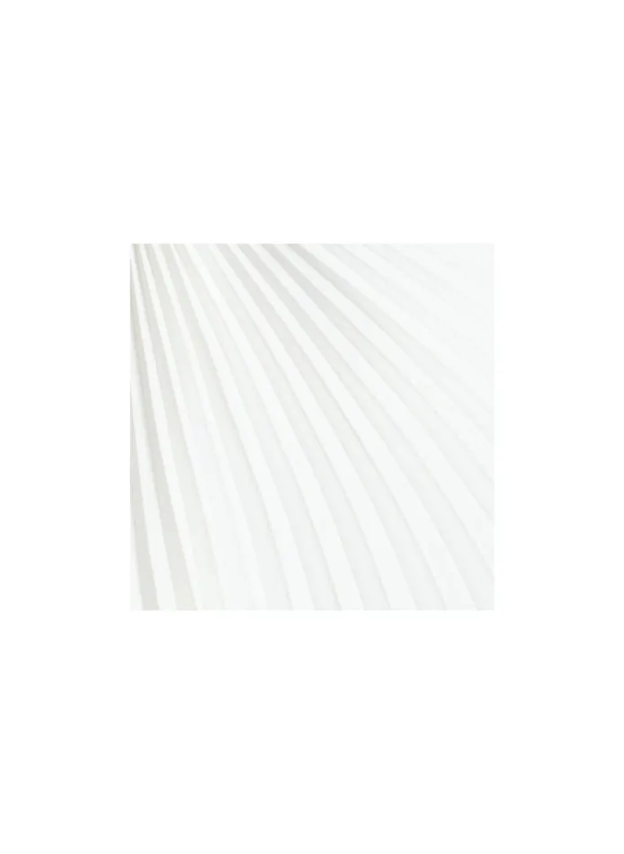 Women Dresses ALC Delfina Matte Pleated Dress Whisper White