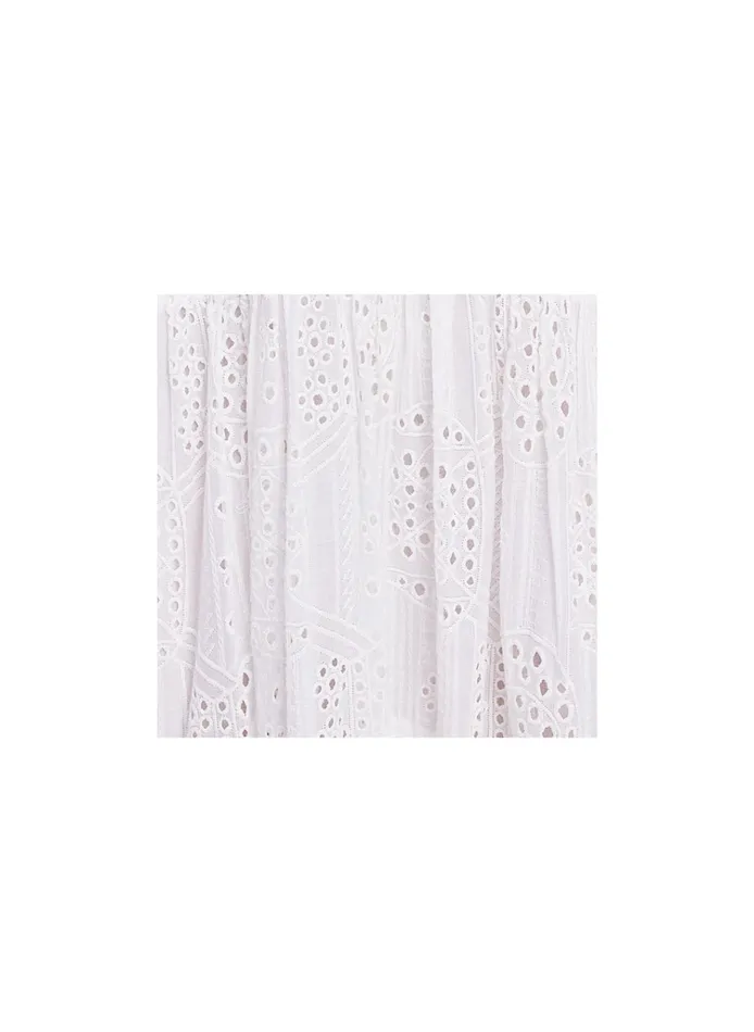 Women Dresses ALC Mackenna Eyelet Maxi Dress Whitecream
