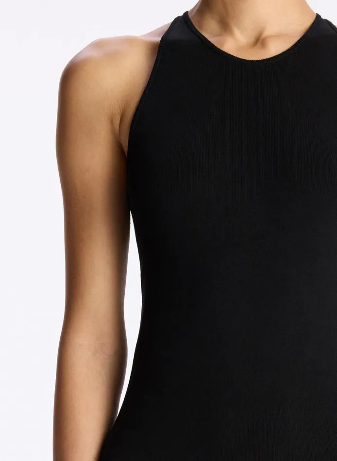 Women Dresses ALC Marc Cotton Knit Dress Black