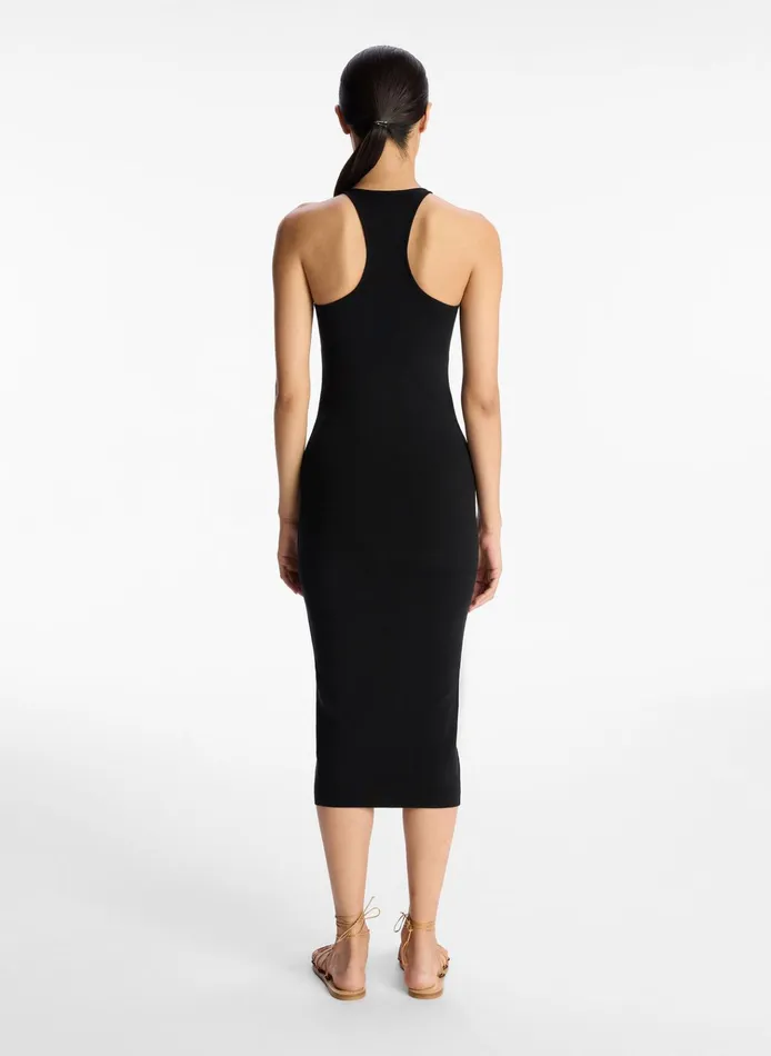 Women Dresses ALC Marc Cotton Knit Dress Black