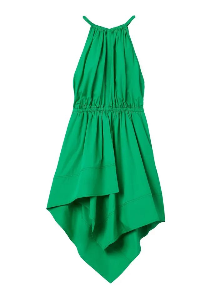 Women Dresses ALC Olympia Cotton Mini Dress Verde