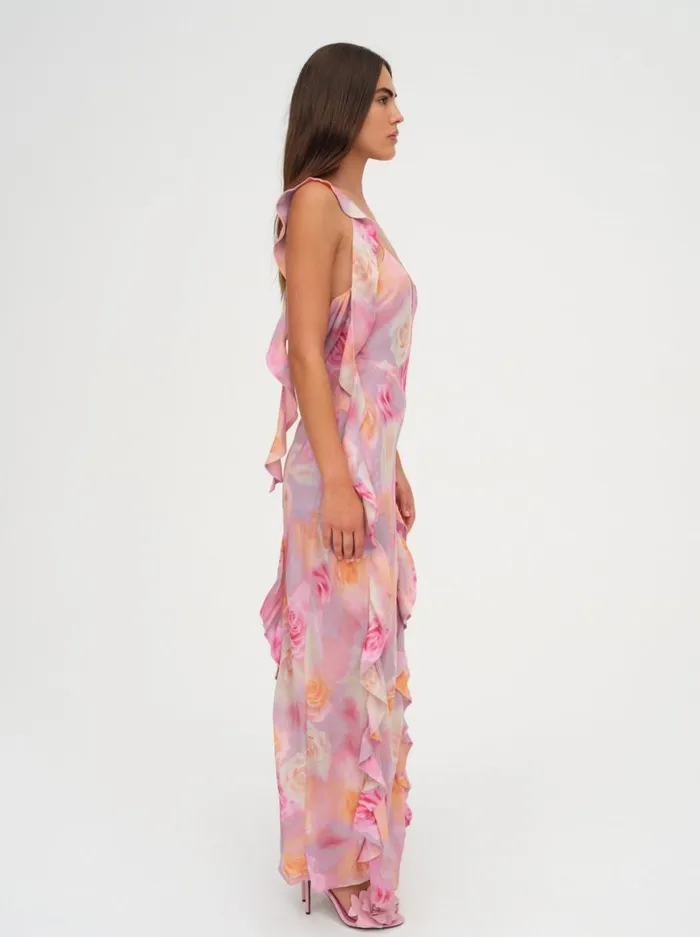 Women Dresses For Love and Lemons Beate Maxi Dress Pink Women Dresses For Love and Lemons Beate Maxi Dress Pink