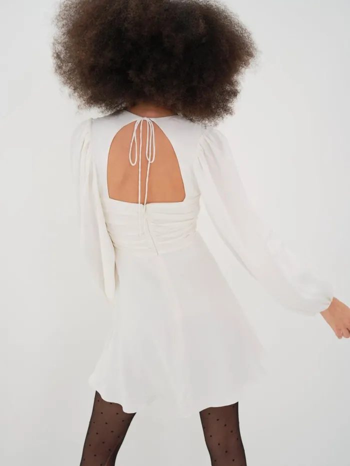 Women Dresses For Love and Lemons Beatrice Mini Dress White Women Dresses For Love and Lemons Beatrice Mini Dress White