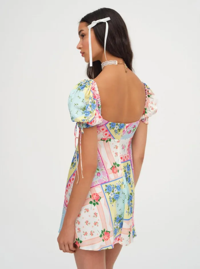 Women Dresses For Love and Lemons Cassandra Mini Dress Multi Women Dresses For Love and Lemons Cassandra Mini Dress Multi