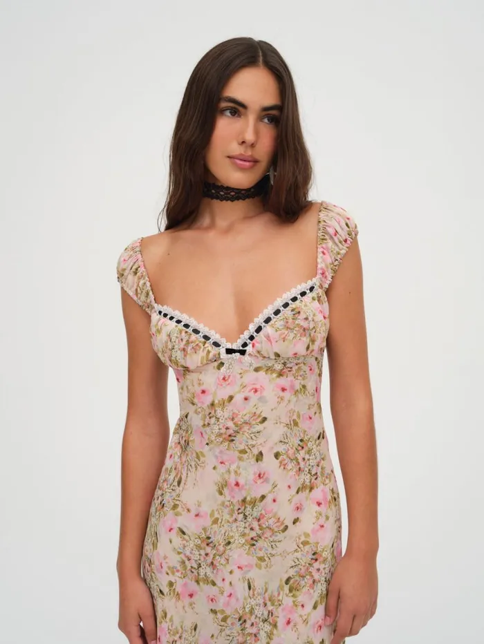 Women Dresses For Love and Lemons Emmaline Maxi Dress Yellow Women Dresses For Love and Lemons Emmaline Maxi Dress Yellow
