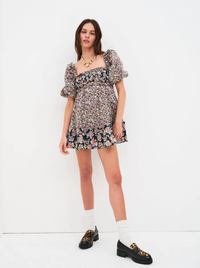 Women Dresses For Love and Lemons Hudson Mini Dress Multi Women Dresses For Love and Lemons Hudson Mini Dress Multi