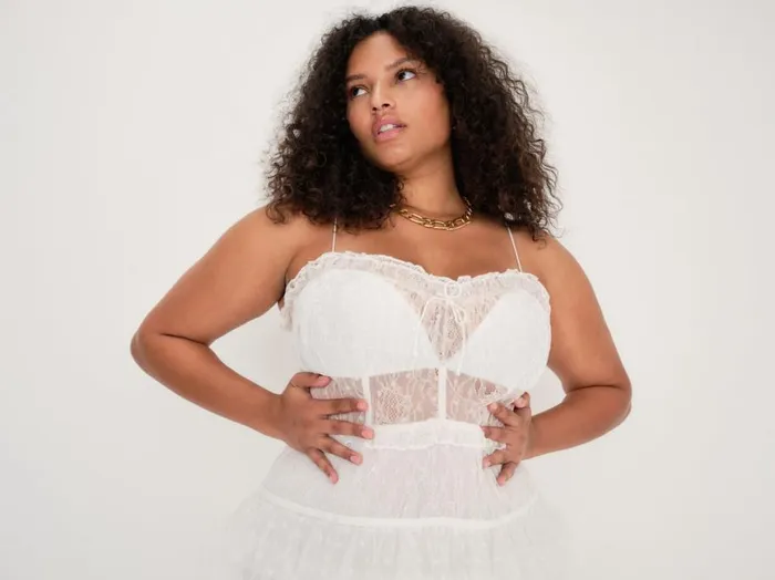 Women Dresses For Love and Lemons Jules Mini Dress White Women Dresses For Love and Lemons Jules Mini Dress White