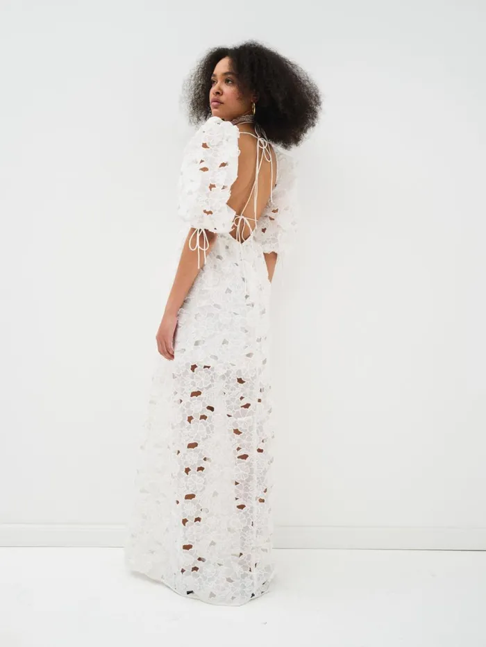Women Dresses For Love and Lemons Leighton Maxi Dress White Women Dresses For Love and Lemons Leighton Maxi Dress White