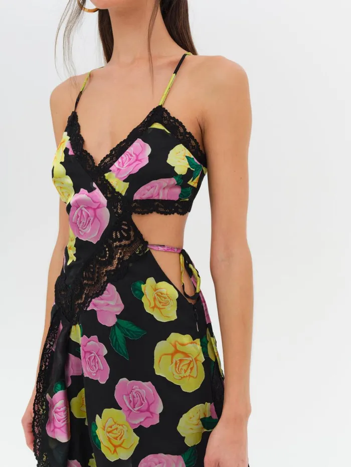 Women Dresses For Love and Lemons Madison Mini Dress Black Women Dresses For Love and Lemons Madison Mini Dress Black