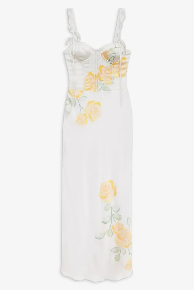 Women Dresses For Love and Lemons Millie Maxi Dress White Women Dresses For Love and Lemons Millie Maxi Dress White
