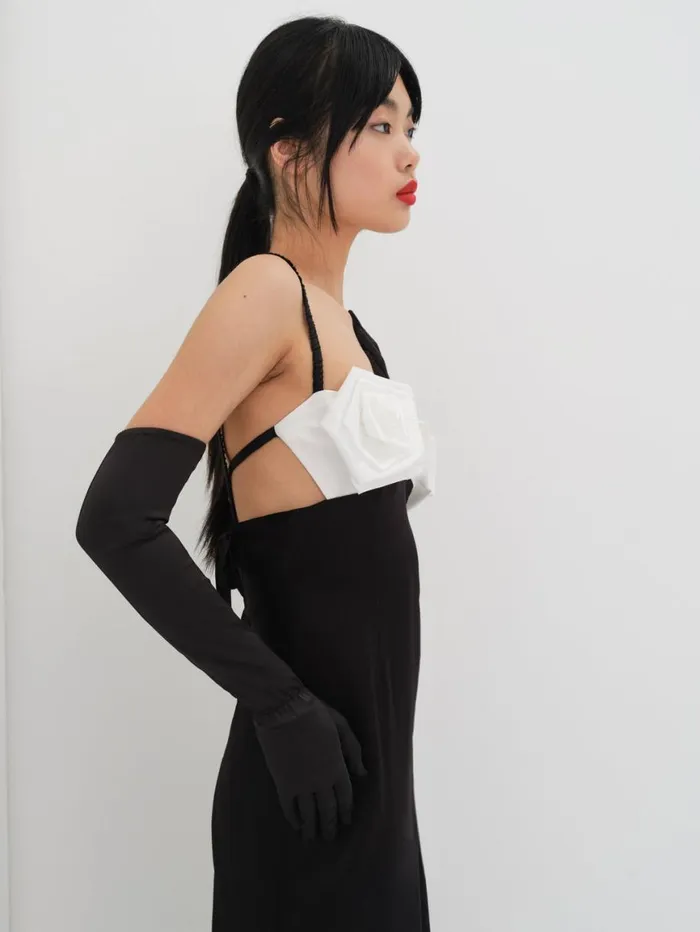 Women Dresses For Love and Lemons Rita Midi Dress Black Women Dresses For Love and Lemons Rita Midi Dress Black