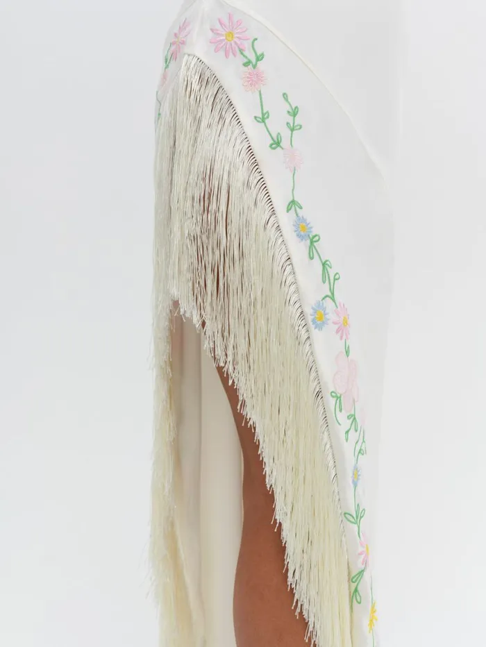 Women Dresses For Love and Lemons Tina Embroidered Maxi Dress Ivory Women Dresses For Love and Lemons Tina Embroidered Maxi Dress Ivory