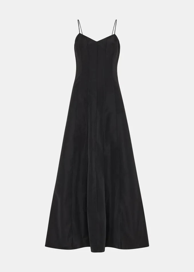 Women Dresses Whistles Black Laverne Taffeta Maxi Dress