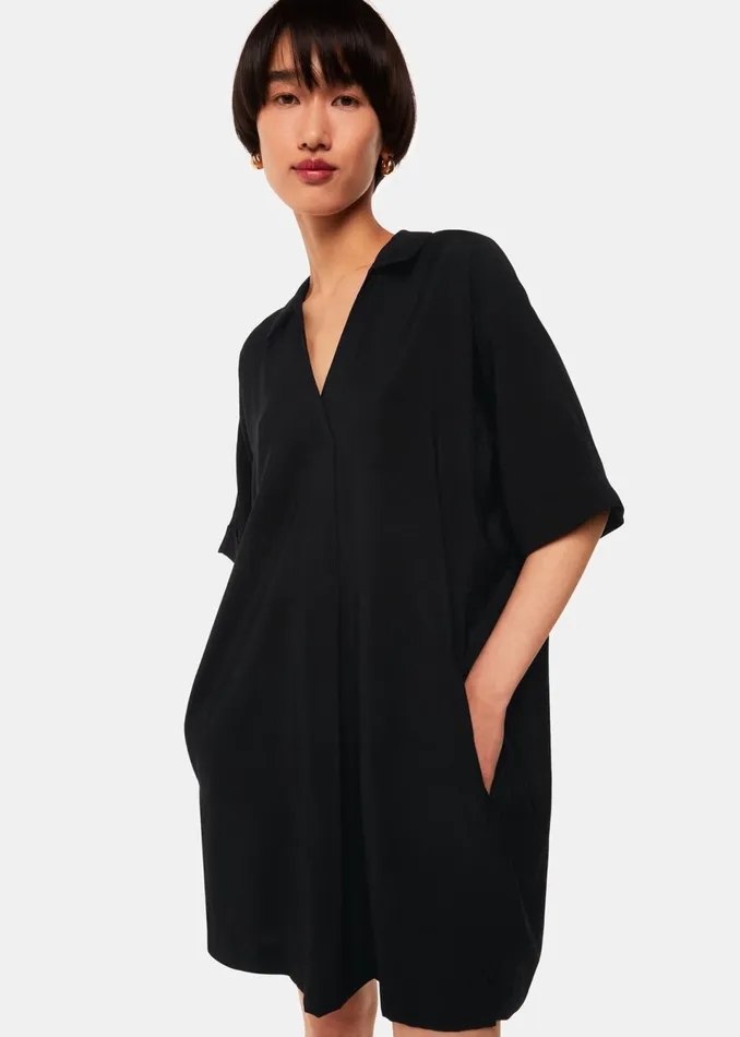 Women Dresses Whistles Black Melanie Dress