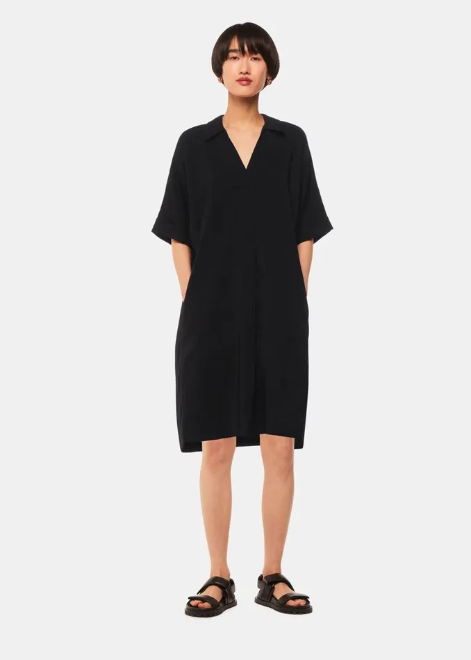 Women Dresses Whistles Black Melanie Dress