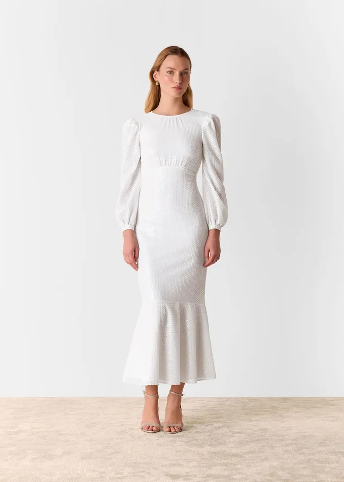 Women Dresses Whistles Ivory Loretta Sequin Wedding Dress