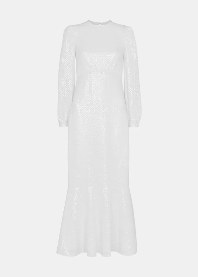 Women Dresses Whistles Ivory Loretta Sequin Wedding Dress