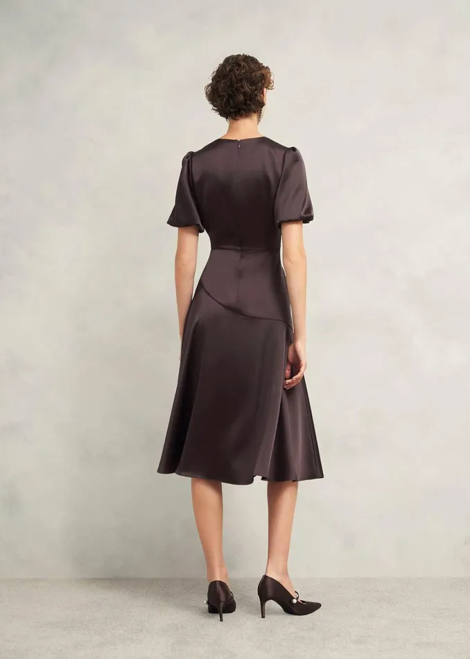 Women Eastbury Dress Deep Brown Hobbs Dresses and Jumpsuits