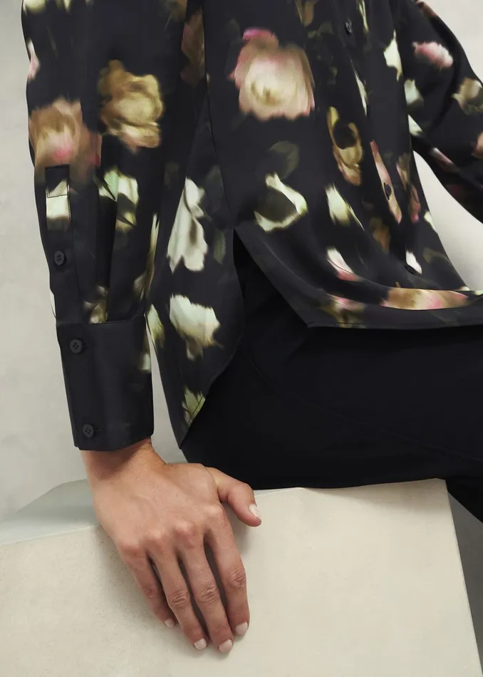 Women Eden Shirt Black Multi Hobbs Tops