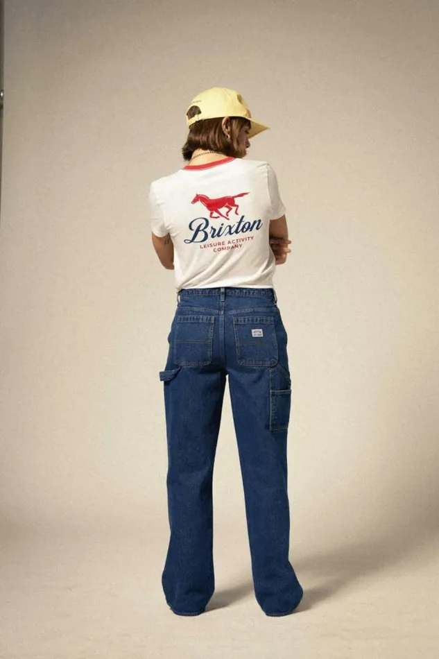 Women Essex Painter Pant Medium Denim Brixton Pants