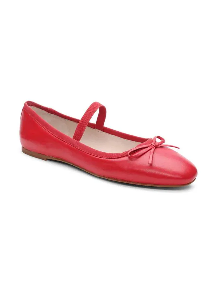 Women Facile Ballet Flat Red Sanctuary Clothing Ballet Flats